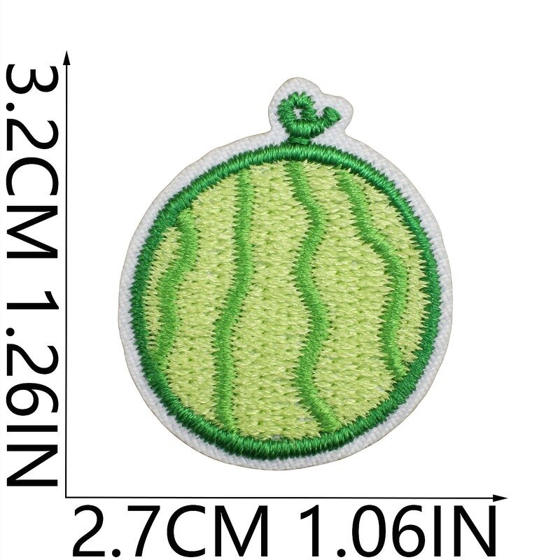 Mini Food Iron on Patches Factory - Ice Cream Fruit Candy Sushi Design