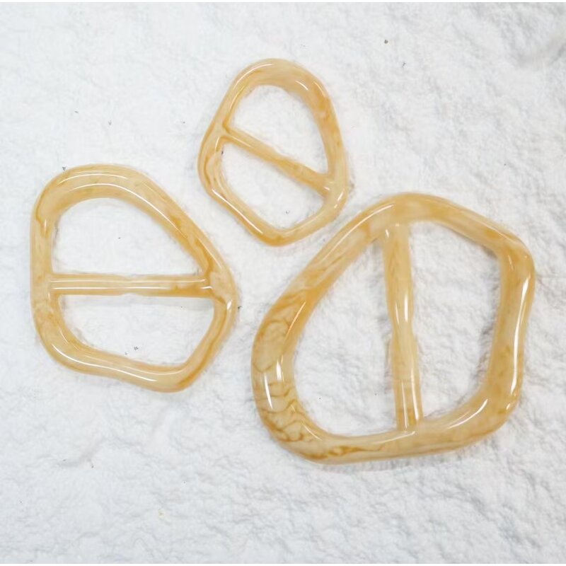 Resin Buckle Factory - Irregular Shape Decorative Ladies Dress