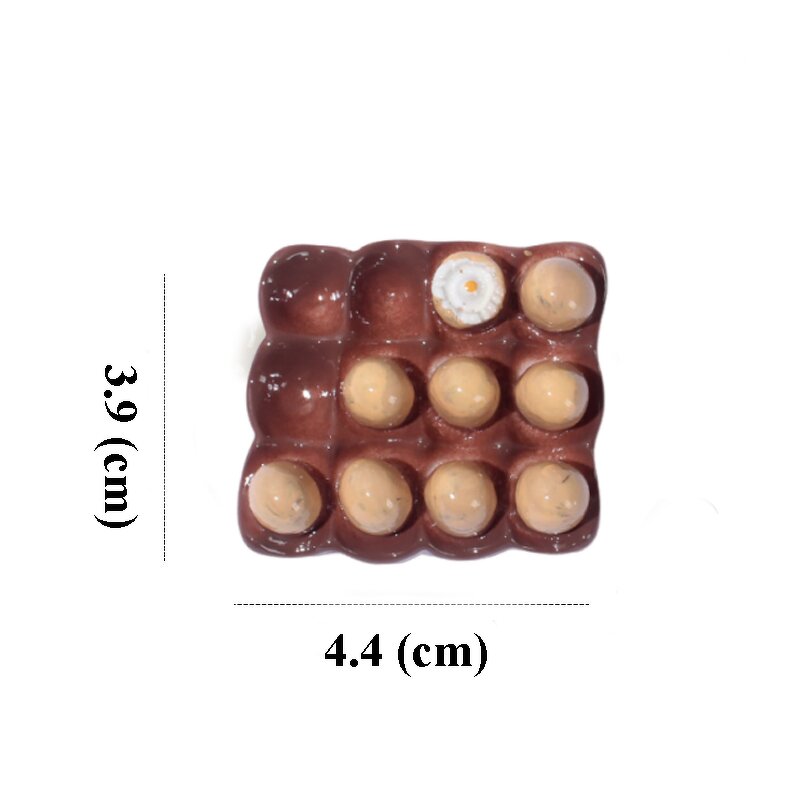 Fried Egg Resin Cabochon Manufacturer - Large Flatback Charm for Keychain