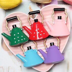 Teapot Resin Cabochon Factory - Wholesale Flat Back Charm Supplier