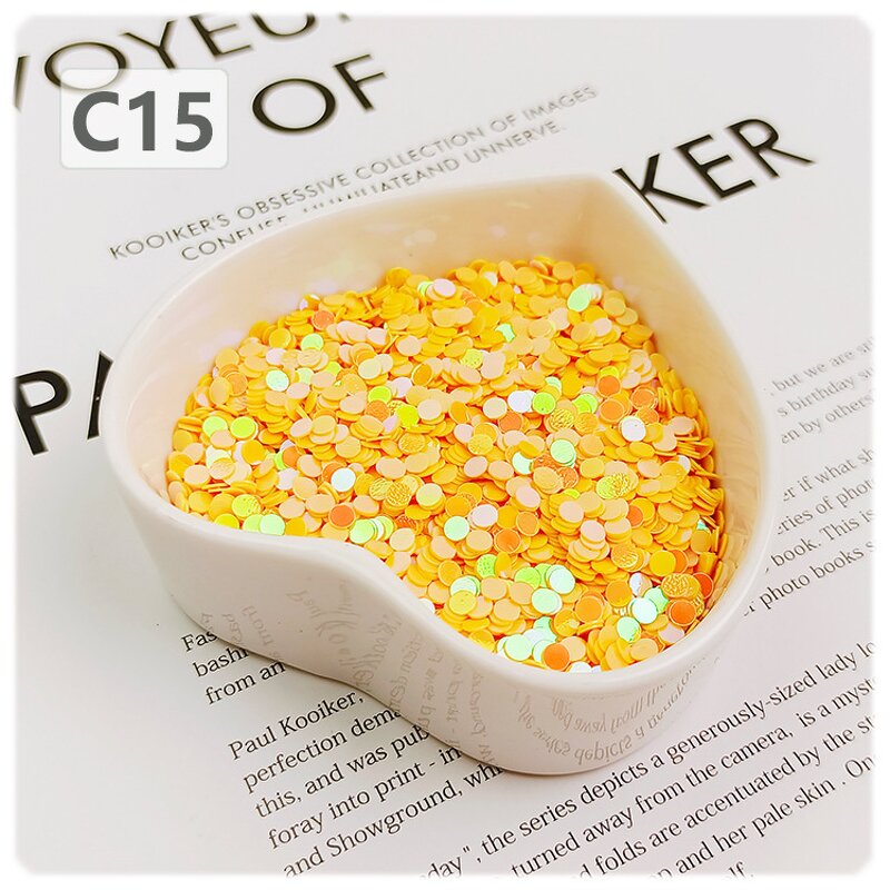 Mini PVC Sequins Factory - 3mm No Hole for Nail Art DIY Decoration
