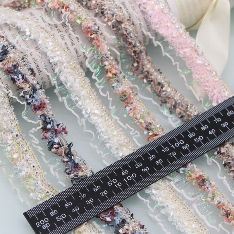 Toothbrush Lace Trim Factory - Fancy Retro Korean Colored Embroidery