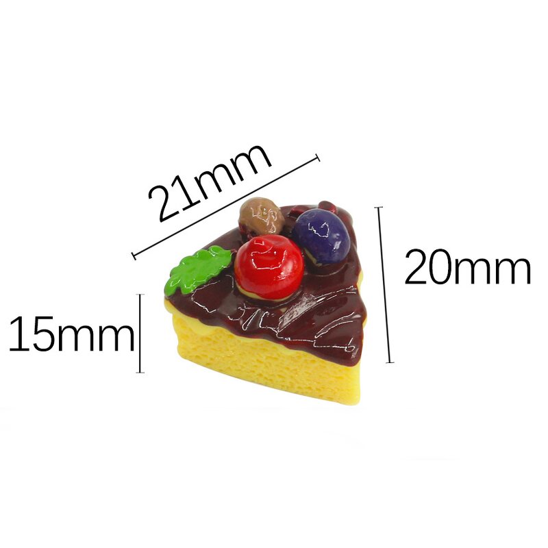 Dessert Resin Cabochon Factory - Donut Cake Bread Model Ornament Craft