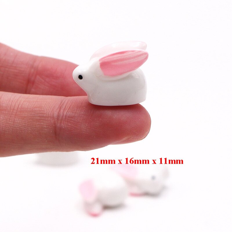 Rabbit Resin Craft Factory - Cute Cartoon 3D Miniature Decoration