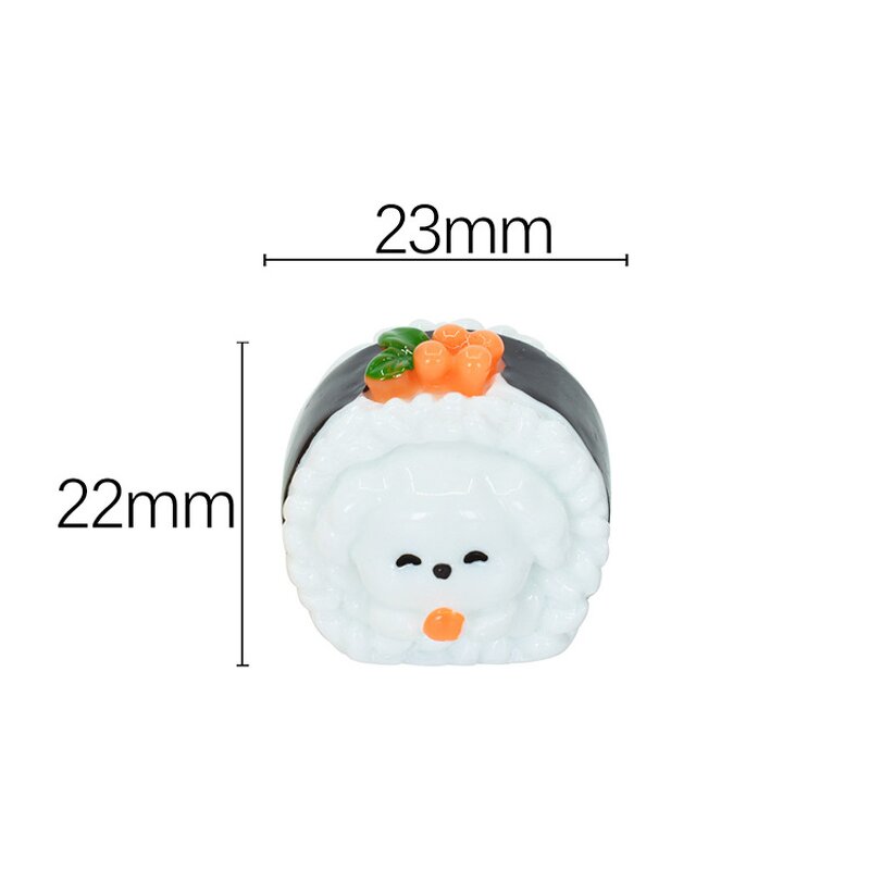 Japanese Food Resin Charm Manufacturer - 3D Miniature Sushi Saki Charm