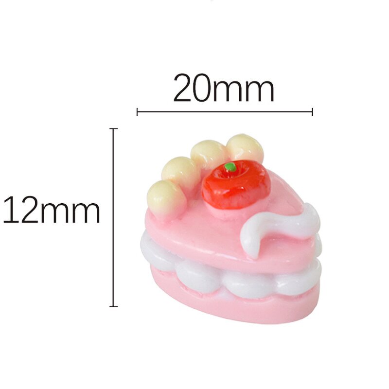 Dessert Resin Cabochon Factory - Donut Cake Bread Model Ornament Craft