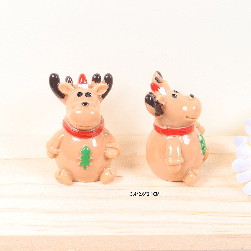 Christmas Resin Ornaments Factory - Cartoon 3D Artificial Gift Desktop