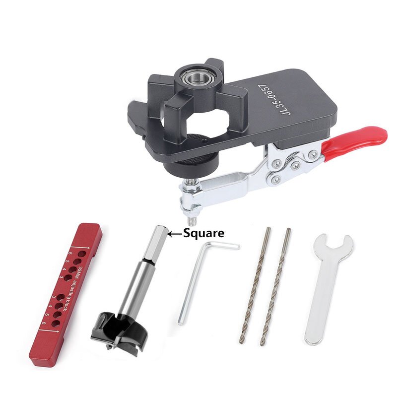 Hinge Jig Set Factory - Aluminum Alloy 35mm Concealed Hole Puncher