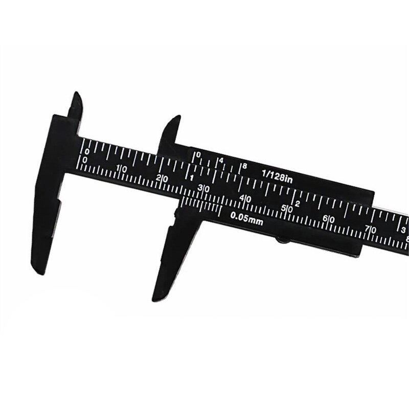 Vernier Caliper Factory - 0-80mm Double Scale Plastic Student Tool