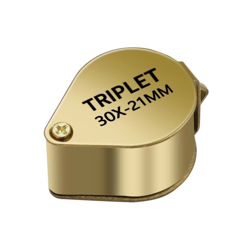 Jeweler's Magnifier Factory - Metal Folding 30X Magnification Glasses