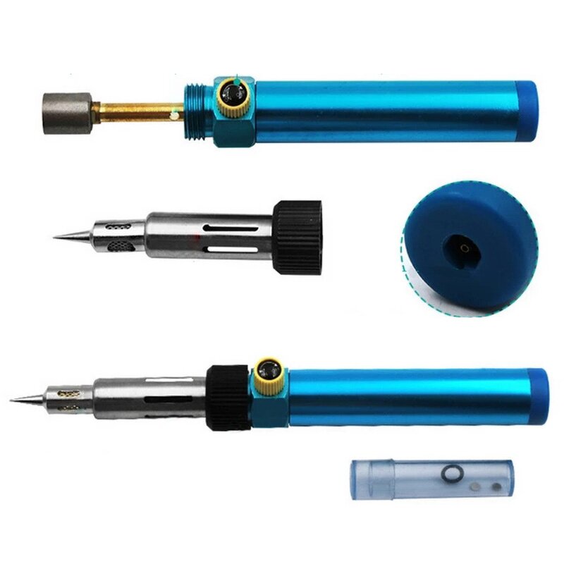 Gas Soldering Iron Factory - Portable Butane Cordless Welding Pen Kit