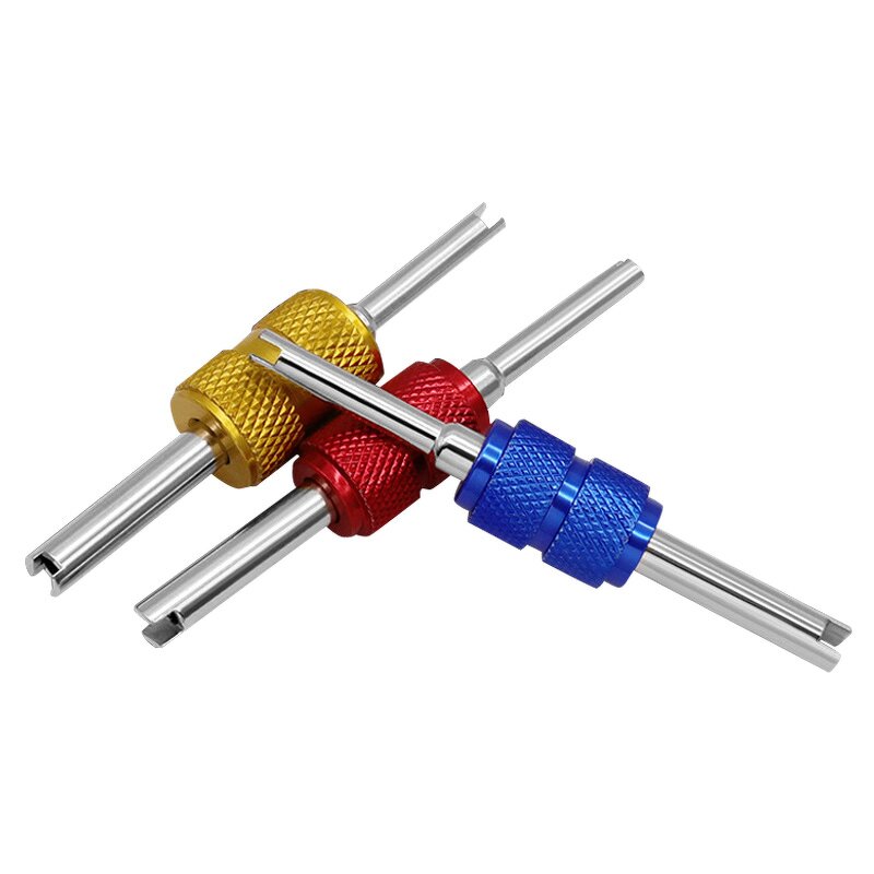 AC Valve Wrench Set Manufacturer - Core Wrench Double-ended Color Tire