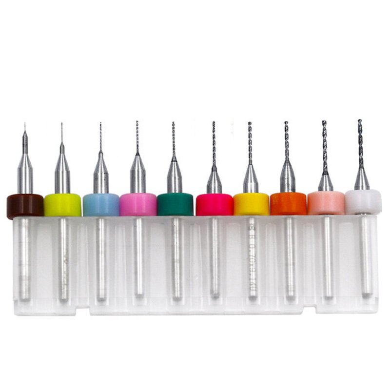 Mini Drill Bit Set Factory - 0.1-1.0mm Carbide Micro PCB Jewelry