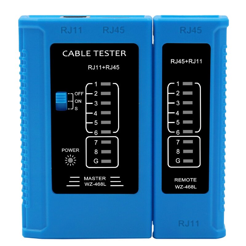Network Cable Tester Manufacturer - RJ45 RJ11 RJ12 LAN Telephone Line