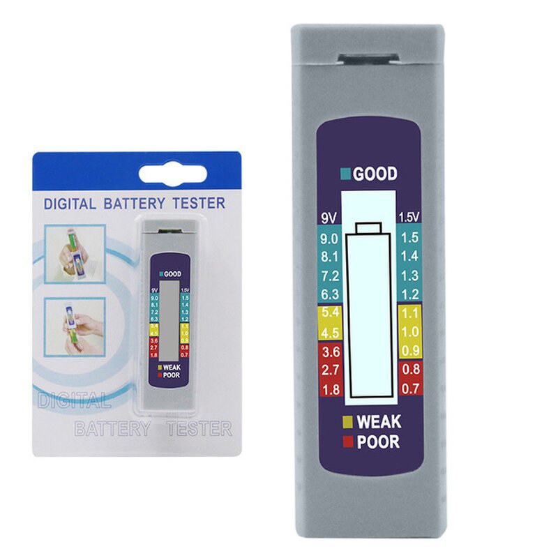 Battery Capacity Tester Manufacturer - LCD Display AAA AA Button Cell