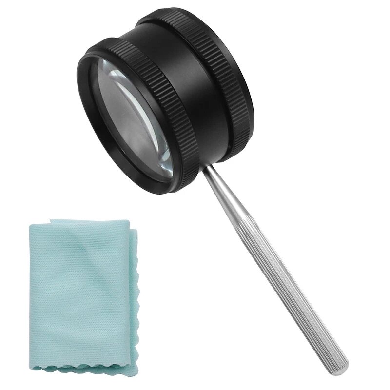Magnifier Factory - Handheld 35x50mm HD Optical Glass Pocket
