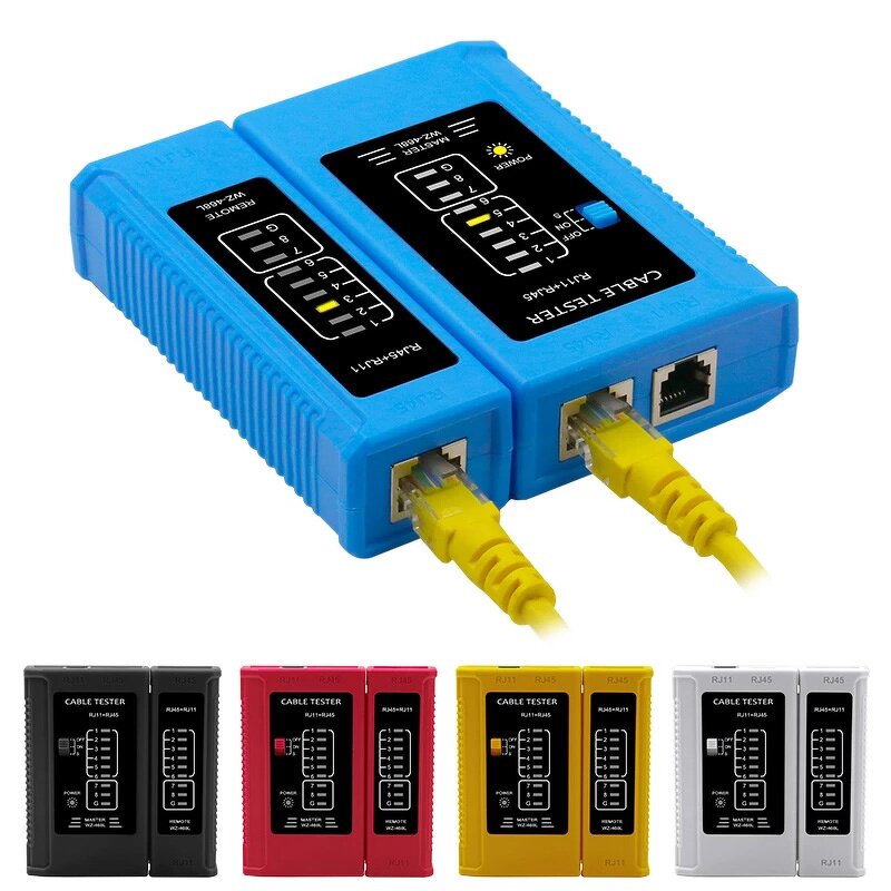 Network Cable Tester Manufacturer - RJ45 RJ11 RJ12 LAN Telephone Line