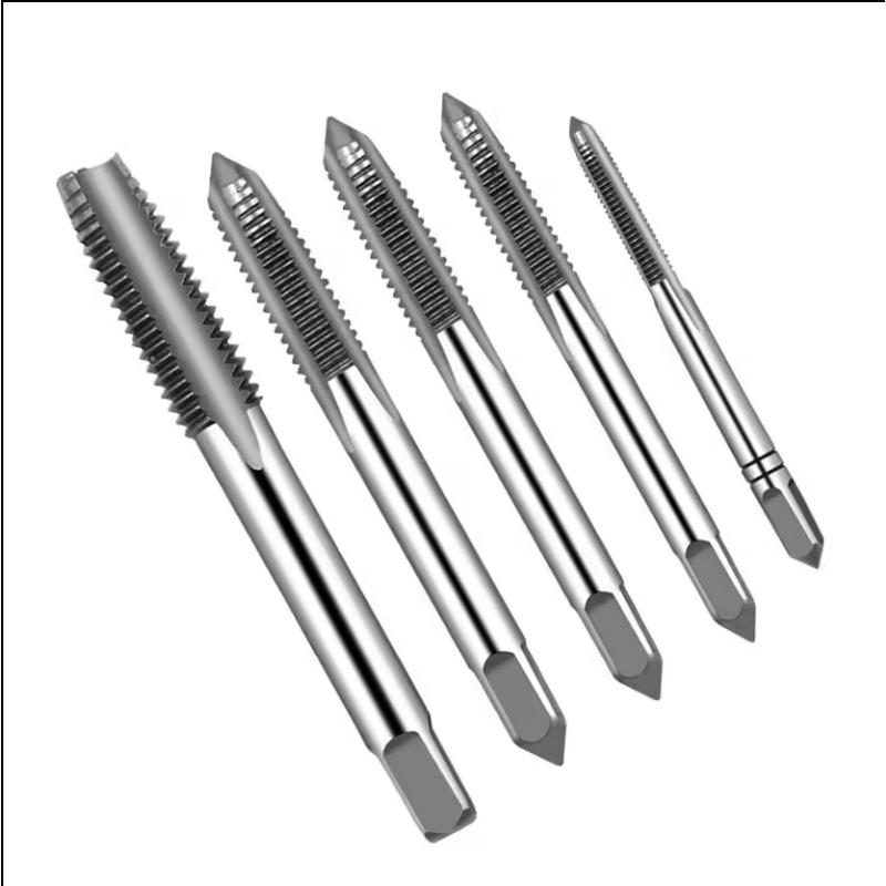 Tap and Die Set Manufacturer - 5-7PCS Hand Tapper M3-M12 Fluted Thread