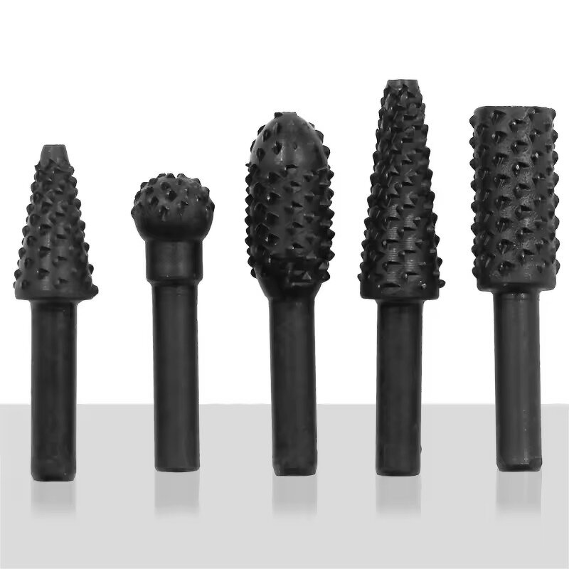 Drill Bit Set Factory - 5Pcs 1/4 Shank Rotary Carving Burr Tools
