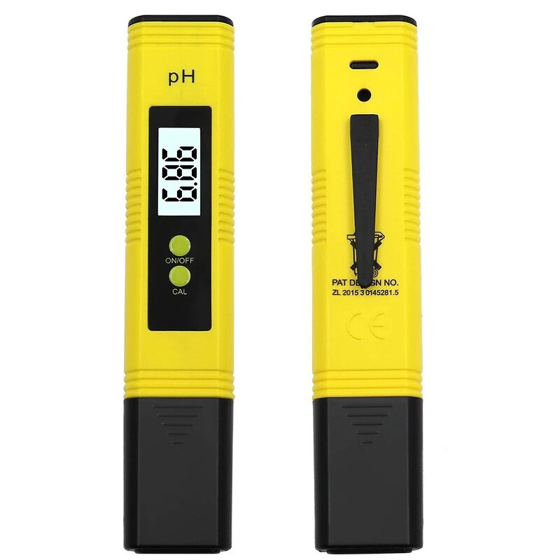 pH Meter Factory - 0.01 LCD High Precision 0-14 for Aquarium