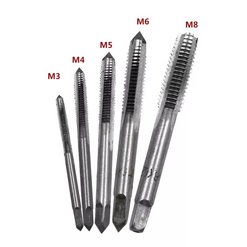 Tap and Die Set Manufacturer - 5-7PCS Hand Tapper M3-M12 Fluted Thread