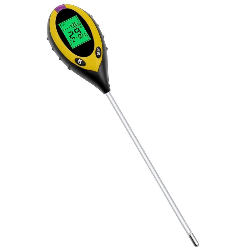 Digital Soil Tester Factory - 4 In1 Ph Moisture Sunlight Temperature