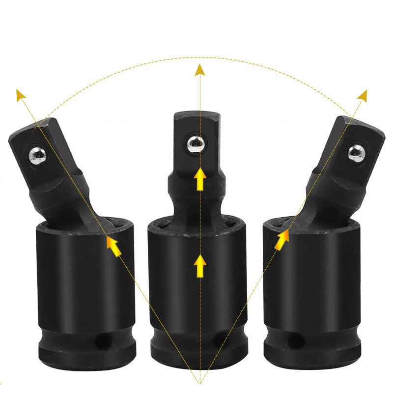 Wobble Socket Adapter Manufacturer - 360 Degree Swivel Knuckle Joint