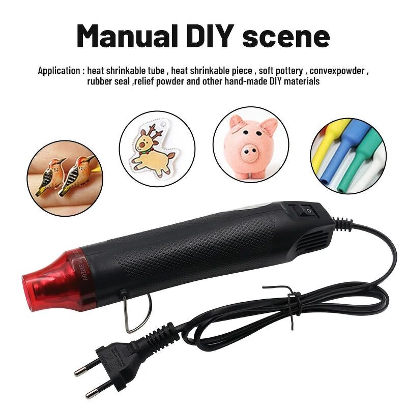 Hot Air Gun Factory - 110V Brazilian Plug 300W with Supporting Seat