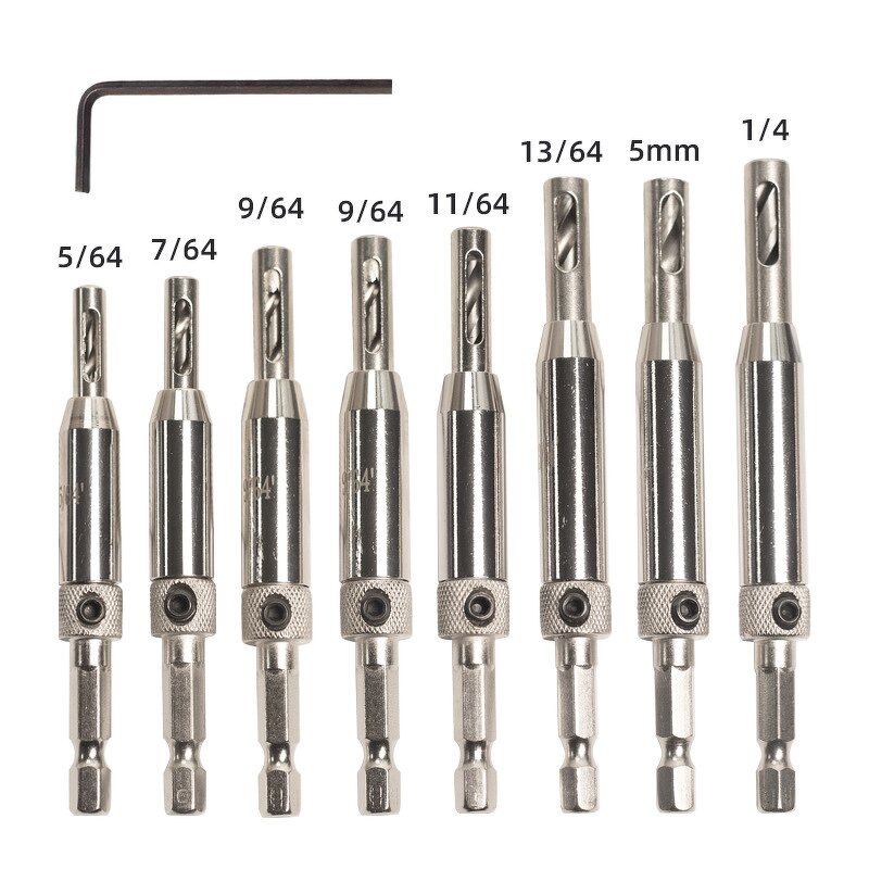 Hinge Hole Opener Set Manufacturer - 16pcs Positioning Drilling Tool