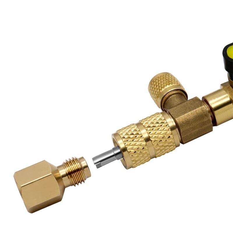 Valve Core Remover Manufacturer - R410A R22 AC Schrader Dual Size Tool