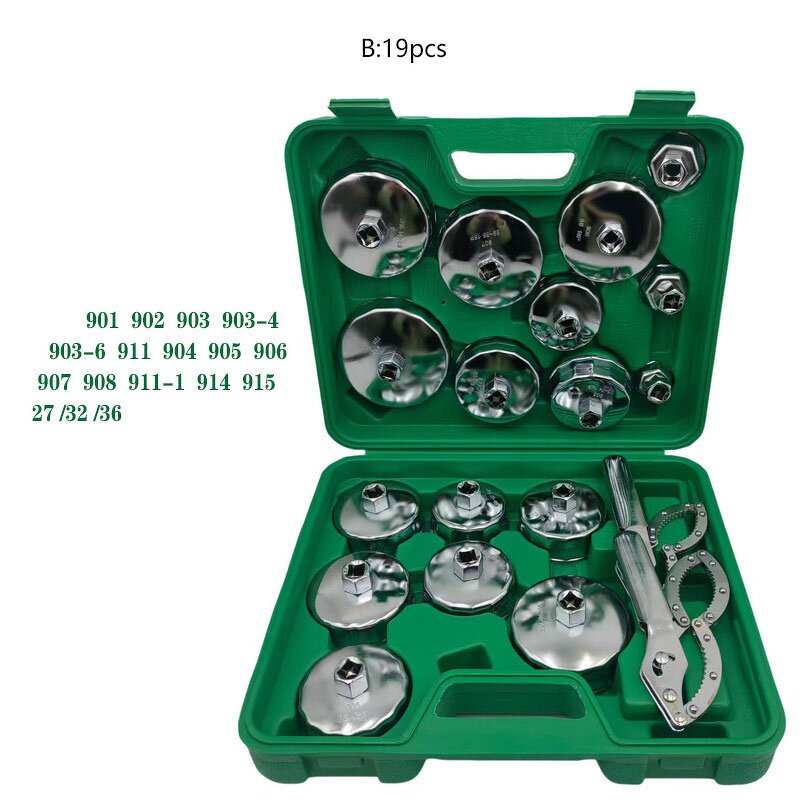 Oil Filter Wrench Factory - Removal Socket Set Ratchet Spanner Tool