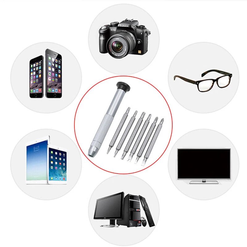 Screwdriver Set Manufacturer - 7 in 1 Magnetic for Notebook Phone Repair