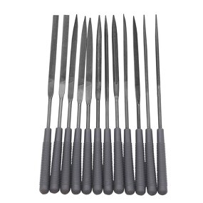 Needle Files Set Manufacturer - 12Pcs 160mm for Metal Glass Stone Jewelry