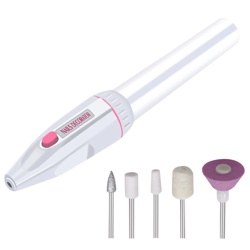 Nail Drill Set Factory - Mini Electric 5 in 1 Manicure Machine Kit
