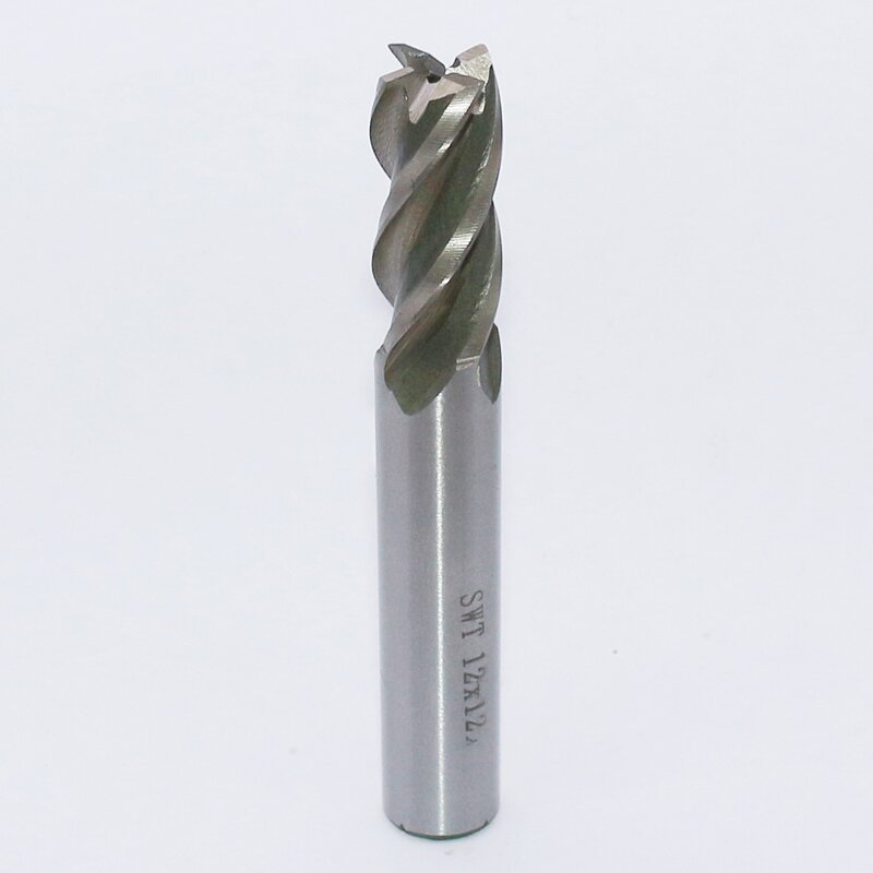 End Mill Set Manufacturer - 4-Flute Titanium Coated HSS CNC Router Bit