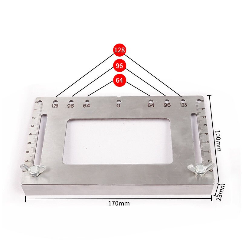 Hole Drilling Template Manufacturer - Punch Locator Cabinet Hardware Guide