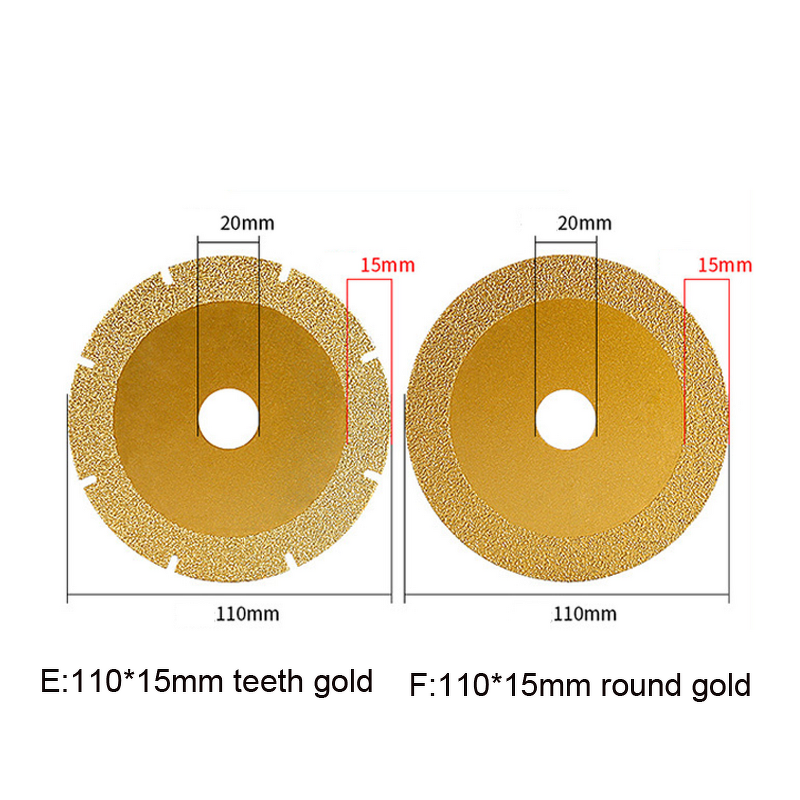 Diamond Cutting Blade Manufacturer - 100/110mm for Marble Tile Jade