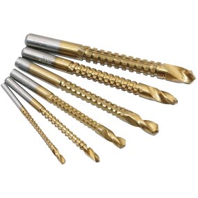 Wood Drill Bit Set Manufacturer - 6pcs High Speed Steel Punching Slotting