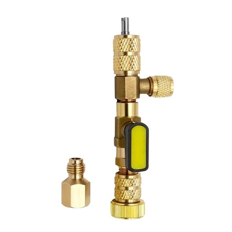 Valve Core Remover Manufacturer - R410A R22 AC Schrader Dual Size Tool