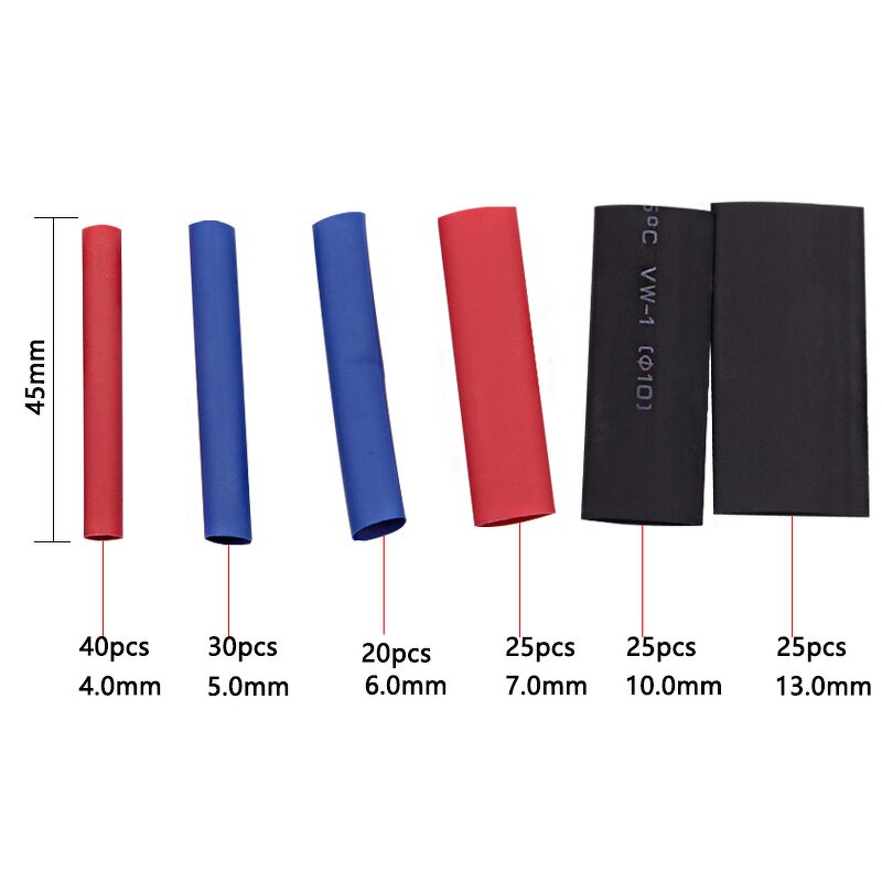 Heat Shrink Tubing Manufacturer - 750pcs Thermoresistant Connection Sleeving