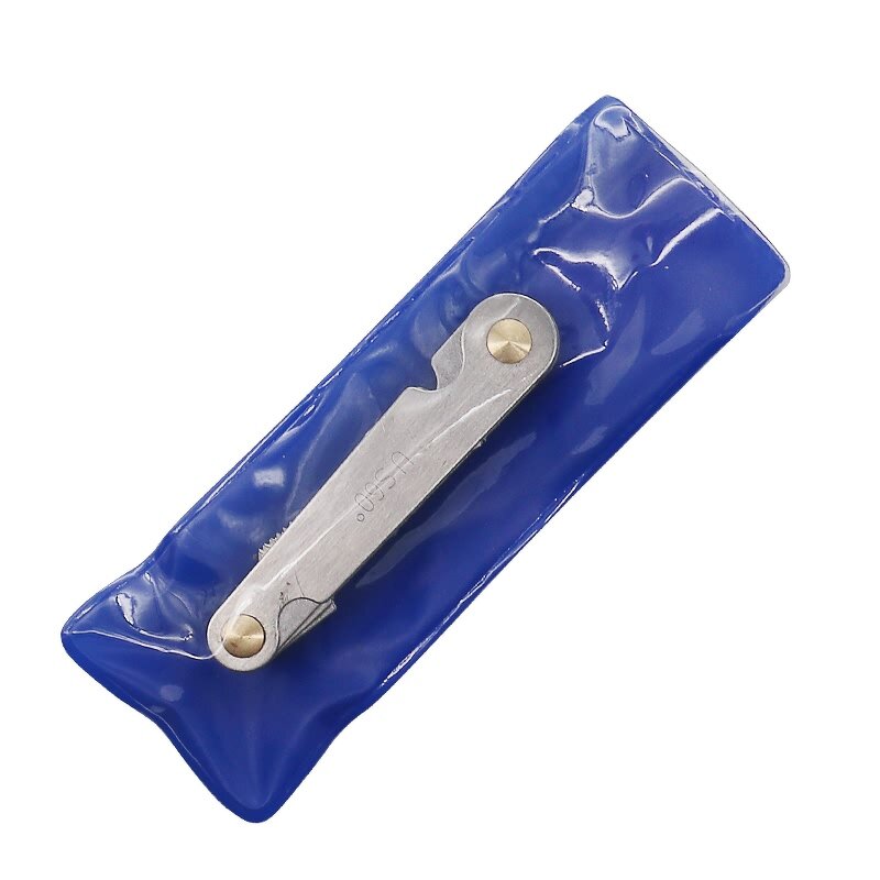 Thread Gauge Factory - Stainless Steel US 60 Degree 30pcs Pitch Gage