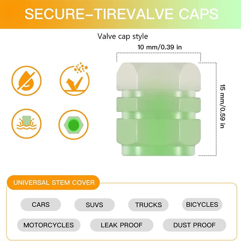 Bike Valve Cap Manufacturer - Luminous Multifunctional Tire Nozzle
