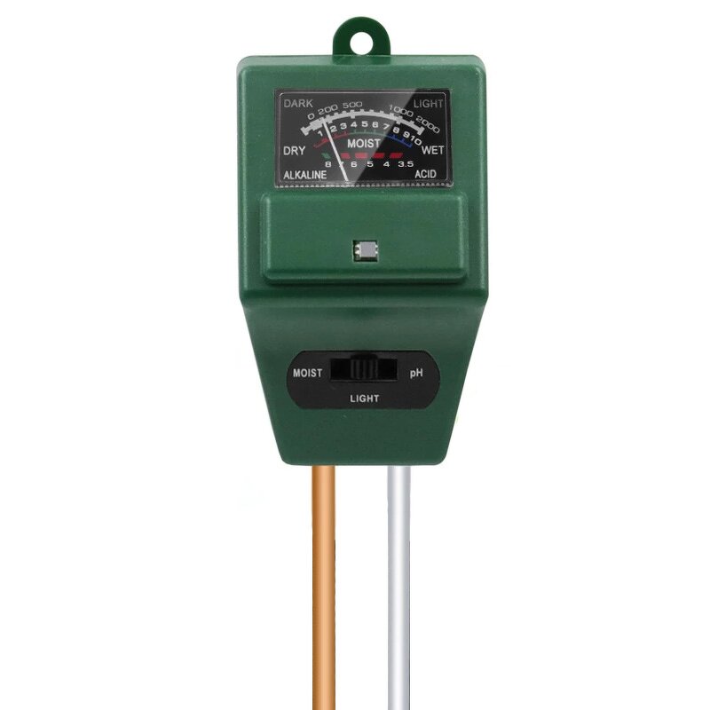 Soil pH Tester Manufacturer - 3 in 1 Ph Sunlight Moisture Meter Kit