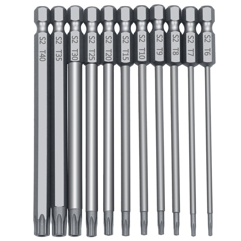 Security Bit Set Manufacturer - Tamper Proof Torx Flat Head 1/4 Hex