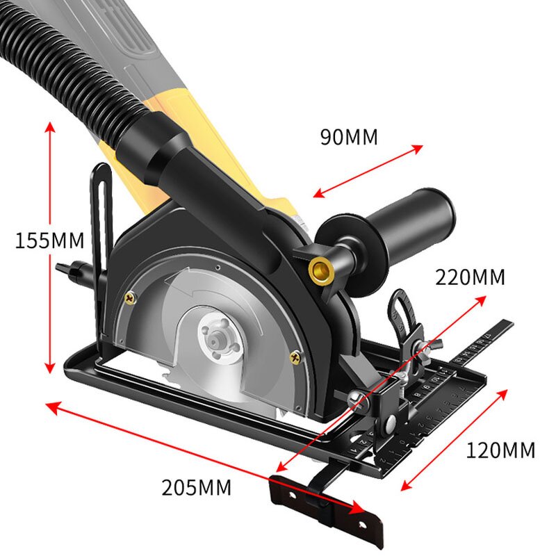 Angle Grinder Converter Manufacturer - Cutting Machine Modified Bracket Slotting