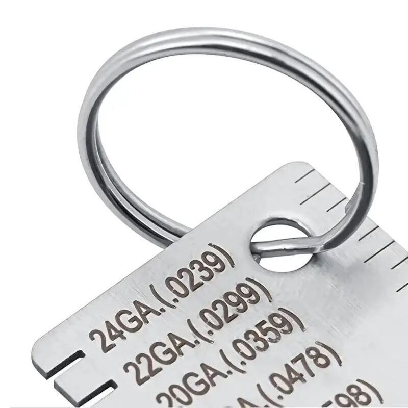 Welding Gauge Factory - Stainless Steel Sheet Thickness Inspection Ruler