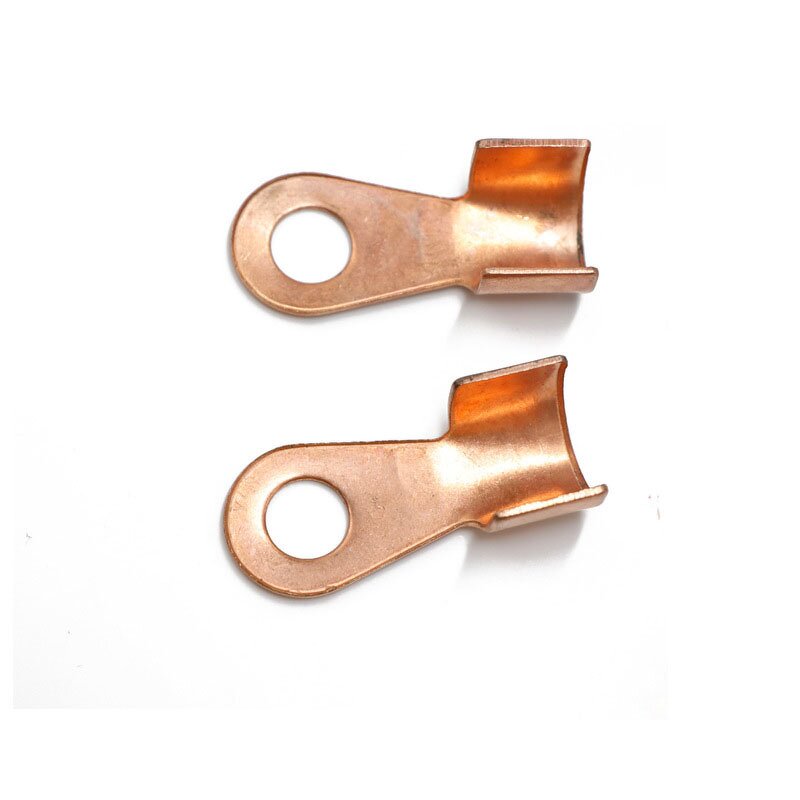 Wire Terminals Factory - OT Series Red Copper Bare Nose Lugs