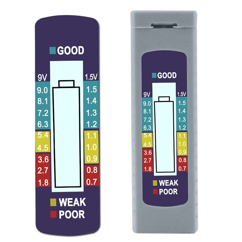 Battery Capacity Tester Manufacturer - LCD Display AAA AA Button Cell