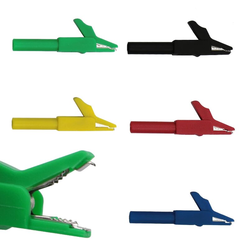 Alligator Clips Manufacturer - 55MM Full Protection with 4mm Banana Plug