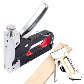 Nail Gun Factory - 3 in 1 DIY Furniture Staple Gun with 600 Staples